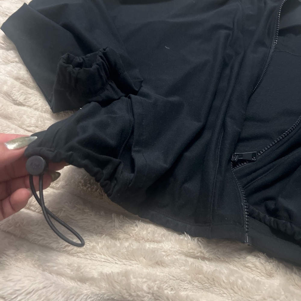 Abercrombie & Fitch Black Bomber Jacket - Picture 3 of 3